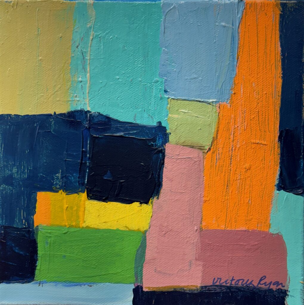 VictoriaRyan_WordsOfAffirmation.jpg - Acrylic and Acrylic Pen on Canvas, 88"x8"x1.5"